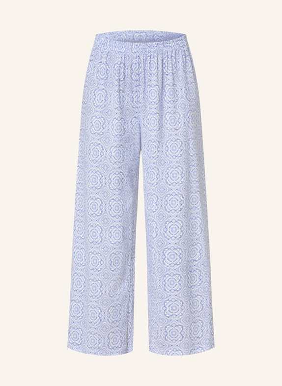 CALIDA 7/8-Schlafhose FAVOURITES MARINE BLAU/ WEISS