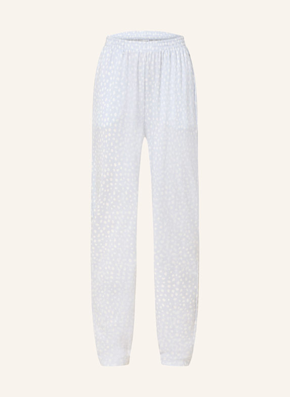 CALIDA Schlafhose FAVOURITES SLEEP HELLBLAU/ WEISS