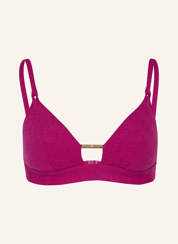 CHANTELLE HERA bralette bikini top FUCHSIA