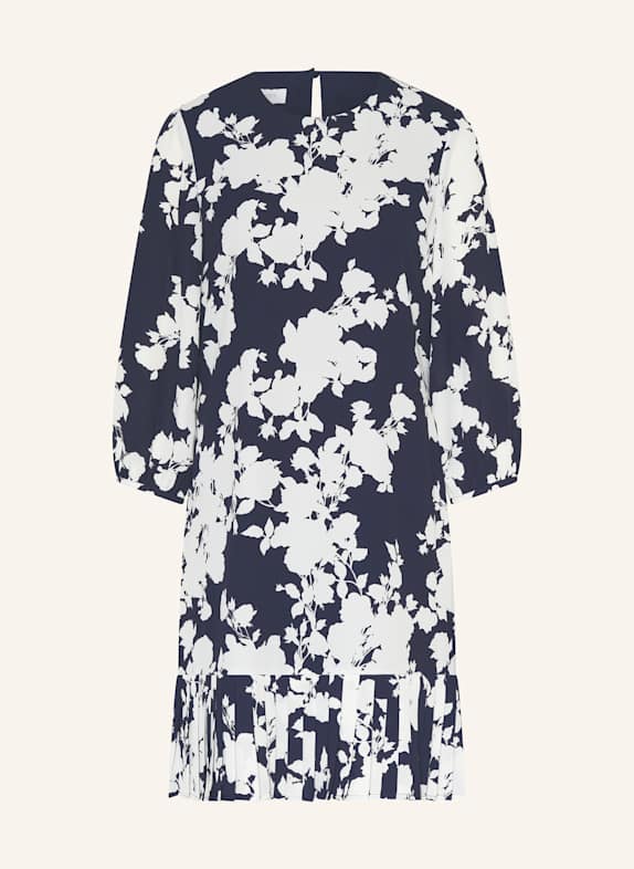 HOBBS Kleid LIANA DUNKELBLAU/ WEISS