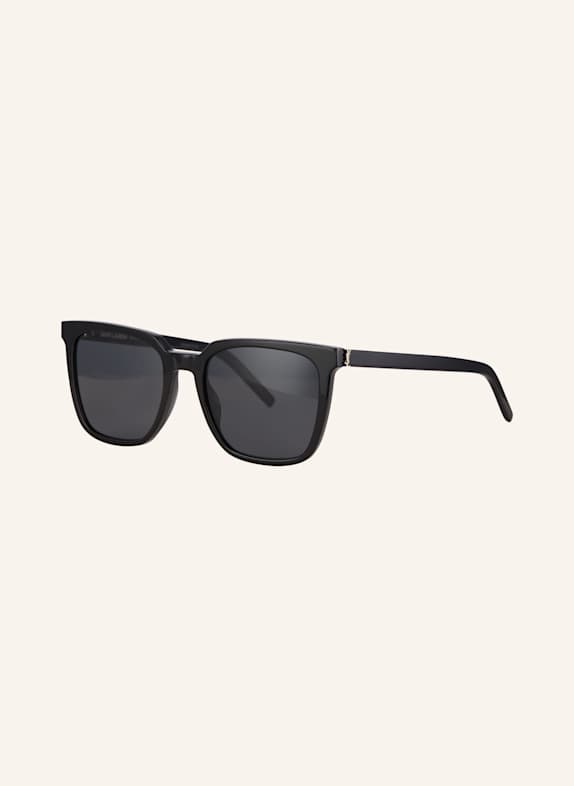 SAINT LAURENT Sonnenbrille SLM146 1000 - SCHWARZ/ GRAU