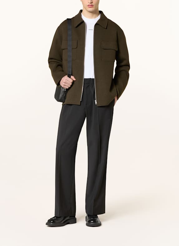 SANDRO Hose im Jogging-Stil Regular Fit SCHWARZ