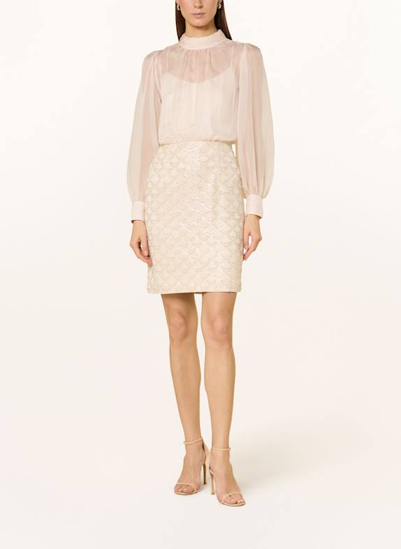 Phase Eight Cocktailkleid AMINA im Materialmix NUDE