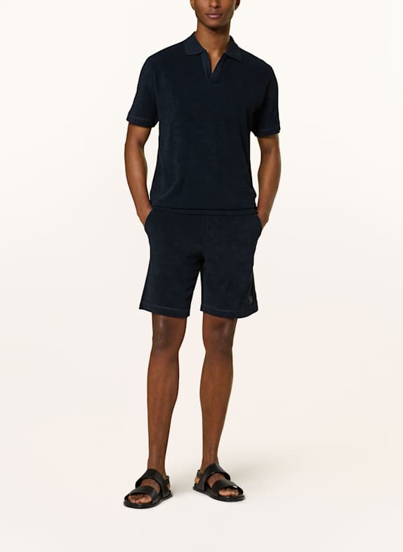 Marc O'Polo Frotteeshorts DUNKELBLAU