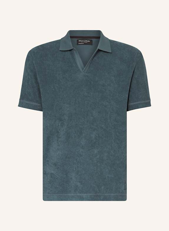 Marc O'Polo Frottee-Poloshirt Regular Fit BLAUGRAU