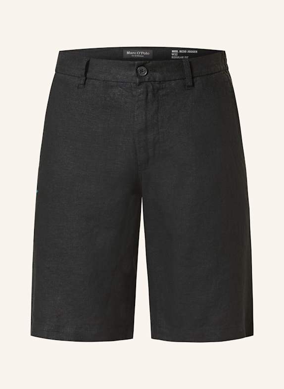 Marc O'Polo Leinenshorts RESO Regular Fit SCHWARZ