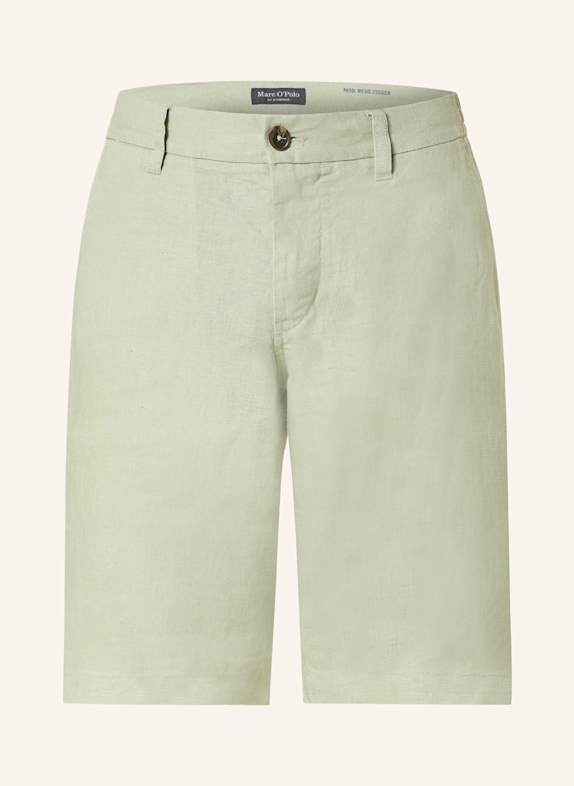 Marc O'Polo Leinenshorts RESO Regular Fit HELLGRÜN