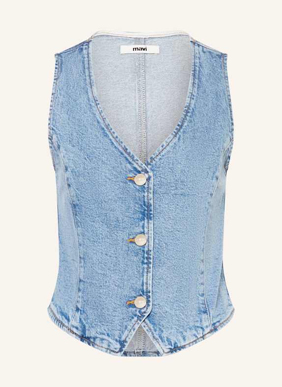 mavi Jeansweste VELA HELLBLAU
