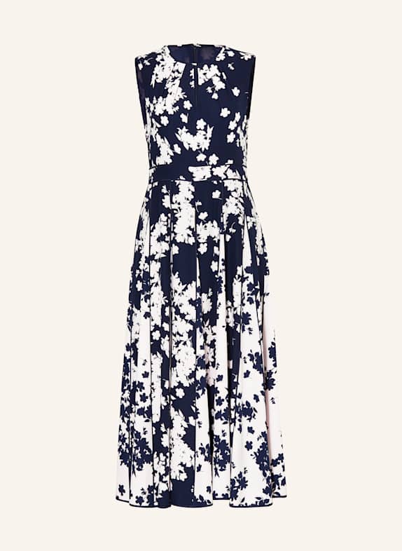 HOBBS Kleid ANGELICA mit Cut-out DUNKELBLAU/ HELLROSA