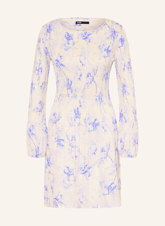 maje Kleid ECRU/ HELLBLAU
