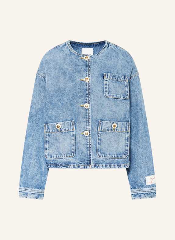 SANDRO Jeansjacke BLAU