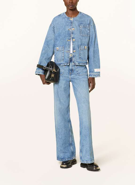 SANDRO Jeansjacke BLAU