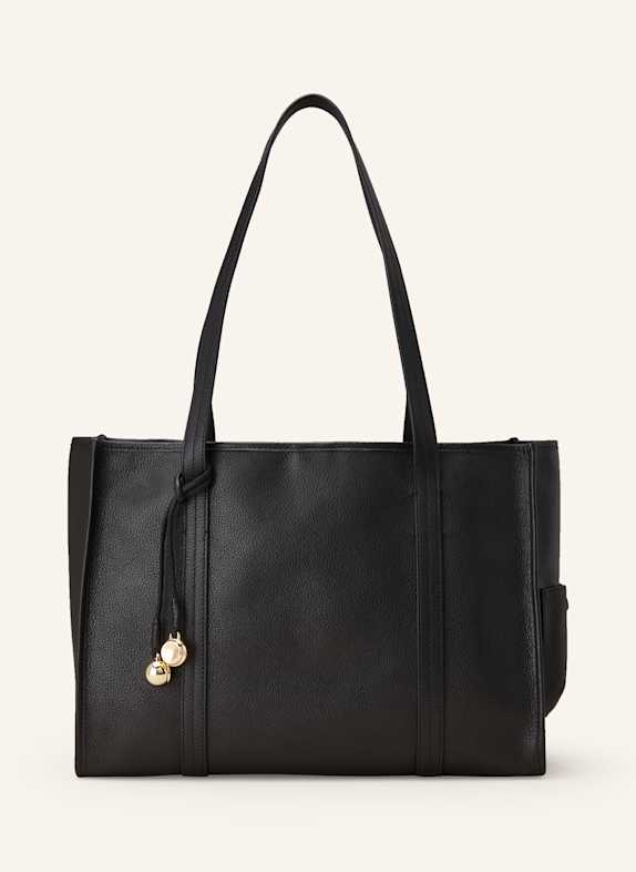 SANDRO Torba shopper CZARNY