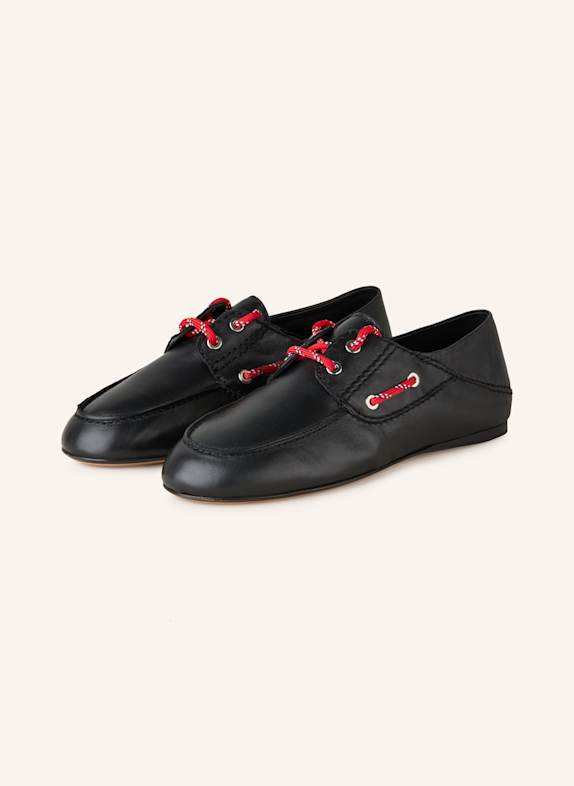 SANDRO Bootsschuhe SCHWARZ