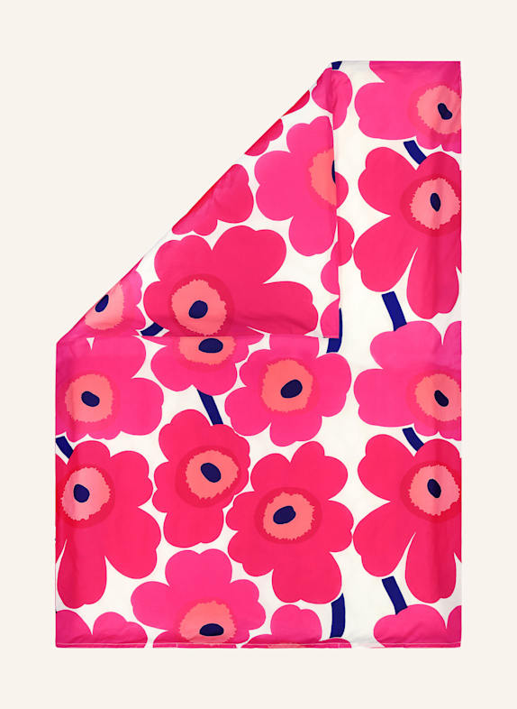 marimekko Bettbezug UNIKKO ROT/ CREME/ ORANGE