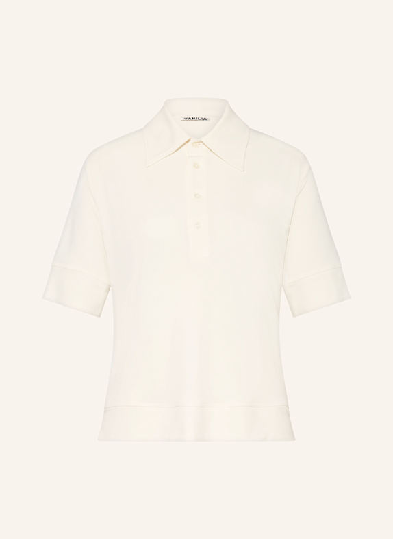 VANILIA Jersey-Poloshirt ECRU