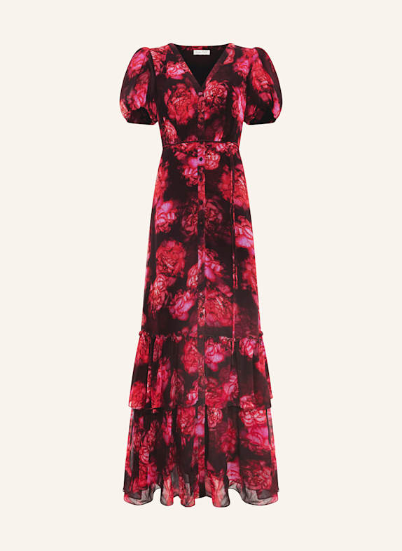 Phase Eight Kleid AMARIS mit Rüschen DUNKELROT/ ROT
