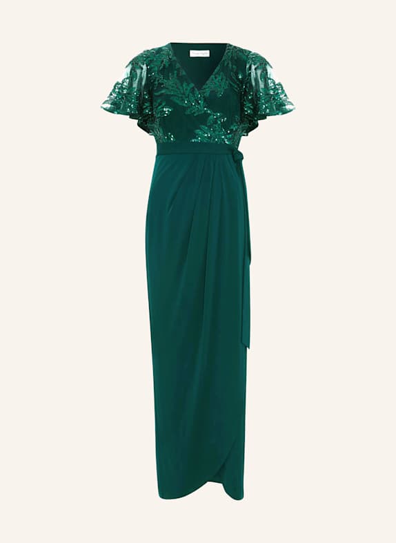 Phase Eight Abendkleid MINTY mit Pailletten DUNKELGRÜN