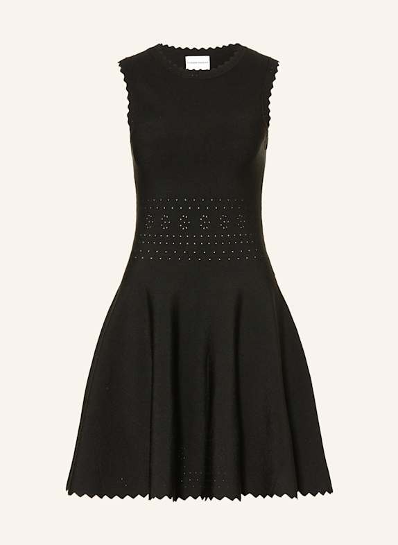 CLAUDIE PIERLOT Strickkleid SCHWARZ