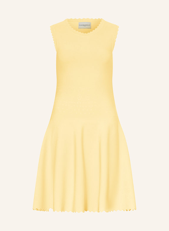 CLAUDIE PIERLOT Strickkleid GELB