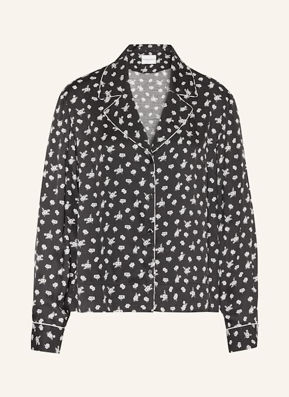 CLAUDIE PIERLOT Bluse SCHWARZ/ WEISS