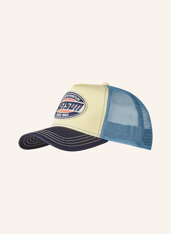STETSON Czapka z daszkiem GRANATOWY/ JASNOŻÓŁTY/ NIEBIESKI