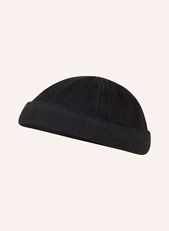 STETSON Mütze DOCKER SCHWARZ