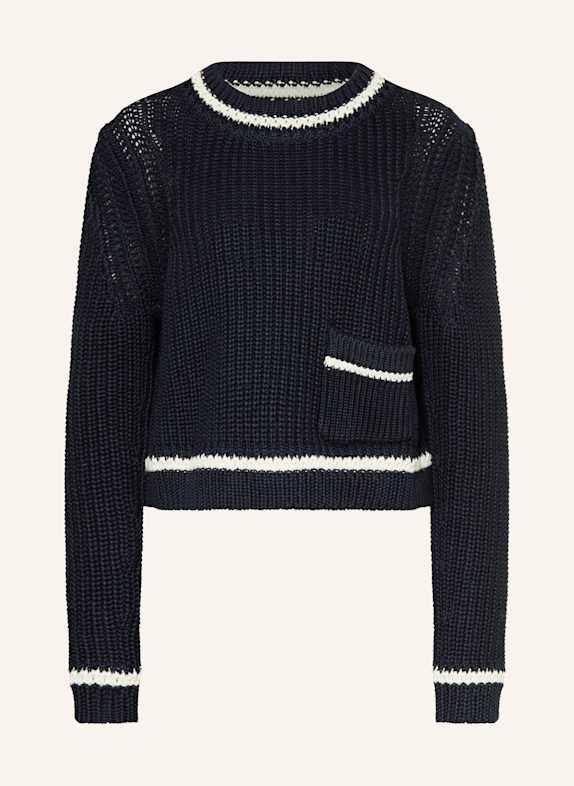 ba&sh Pullover SCHWARZ/ DUNKELBLAU