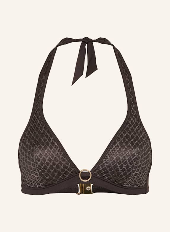 MARIE JO Neckholder-Bikini-Top TOMAR DUNKELBRAUN