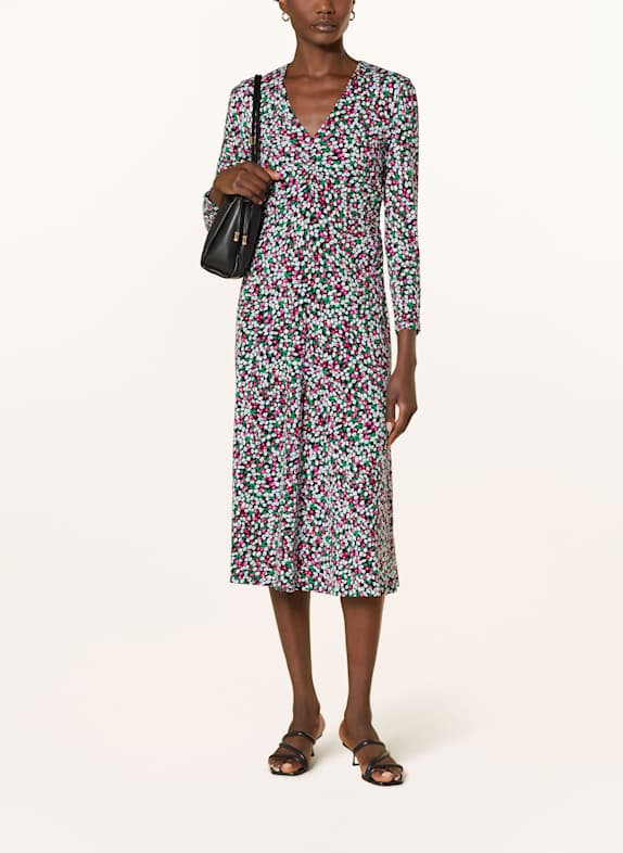HOBBS Kleid FLO PINK/ GRÜN/ HELLBLAU