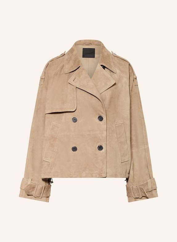ALLSAINTS Lederjacke REYA BEIGE