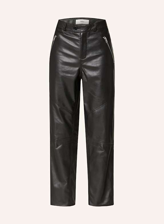 ba&sh Lederhose ALIOS SCHWARZ