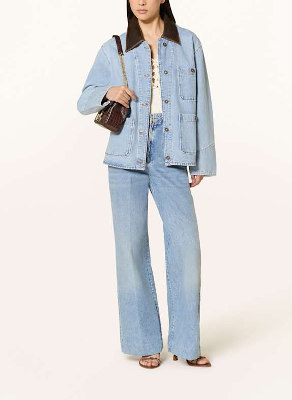 SANDRO Jeansjacke BLAU