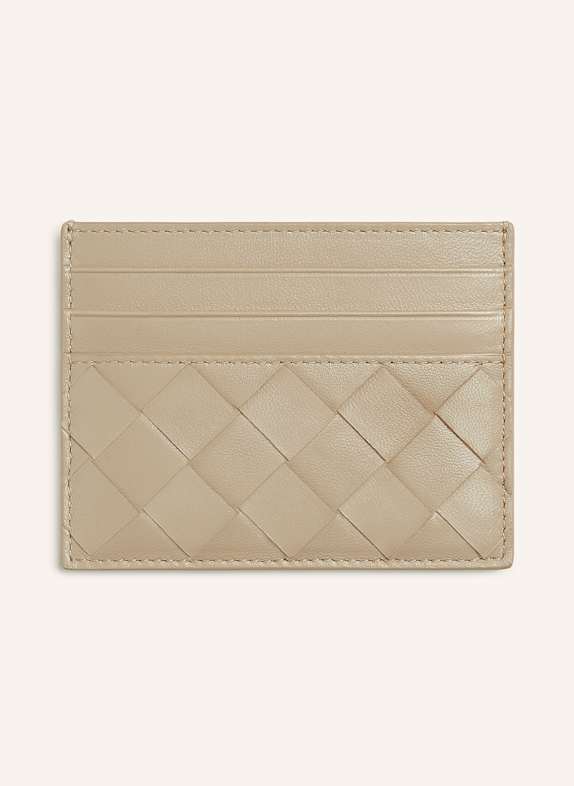 BOTTEGA VENETA Kartenetui ECRU - GLACIER / GOLD