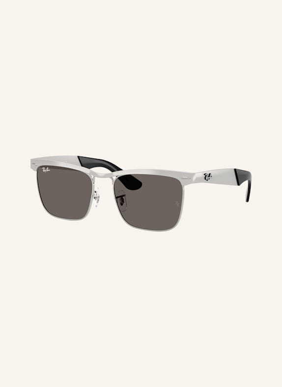 Ray-Ban Sluneční brýle RB3875 019/B1 STŘÍBRNÁ/ ŠEDÁ