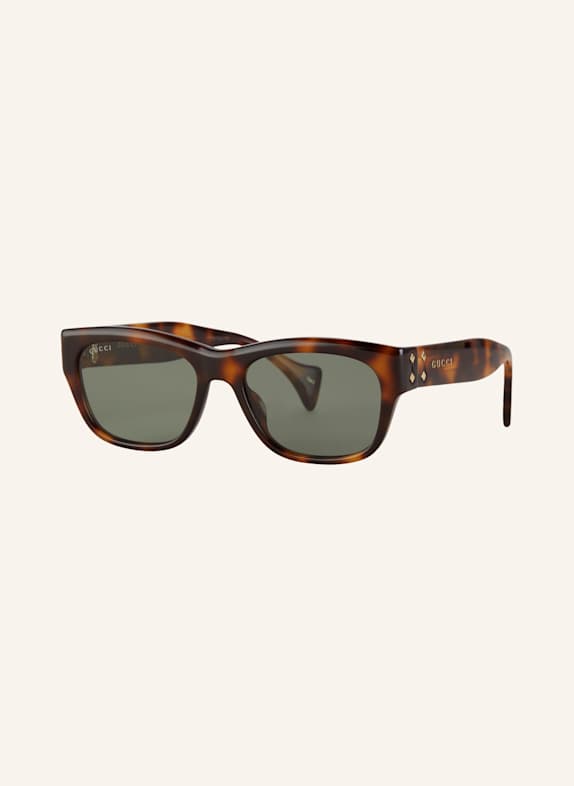 GUCCI Sonnenbrille GC002353 4402J1 - HAVANA/ GRÜN