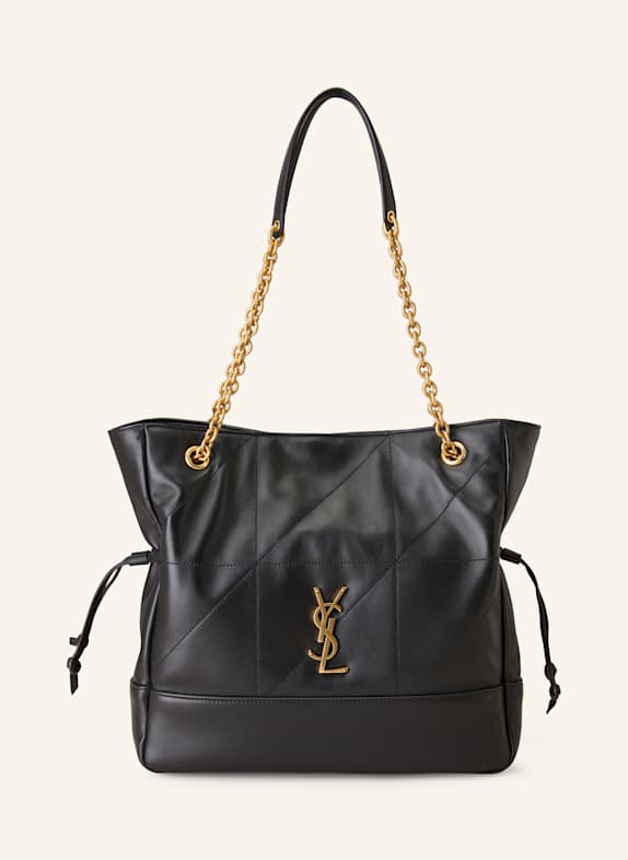 SAINT LAURENT Shopper JAMIE SMALL mit Pouch SCHWARZ