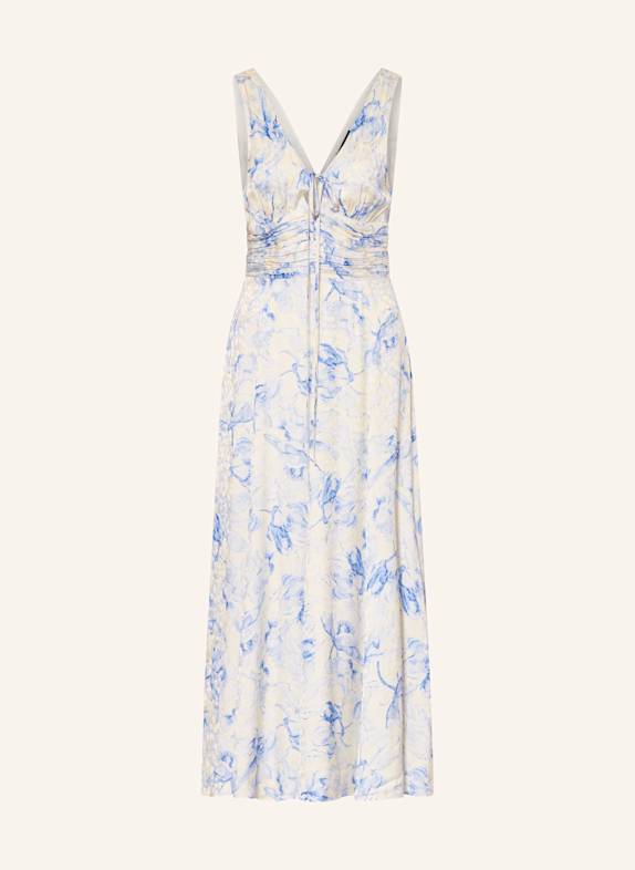 maje Kleid BLAU/ CREME