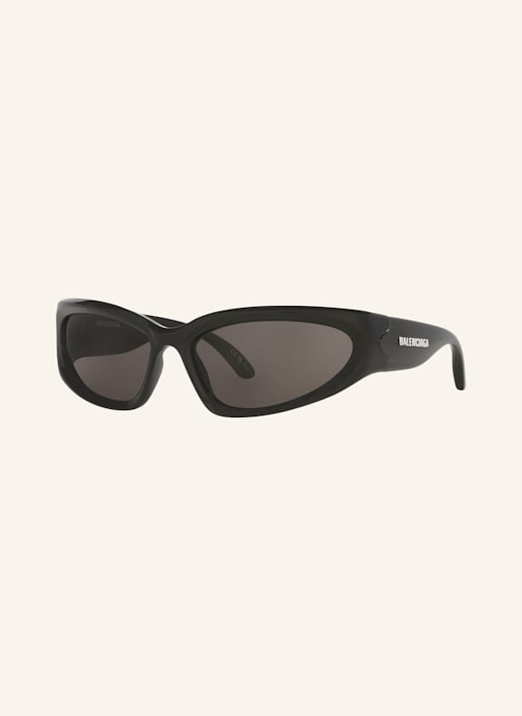 BALENCIAGA Sonnenbrille BB0157S 1100L1 - SCHWARZ/ DUNKELGRAU