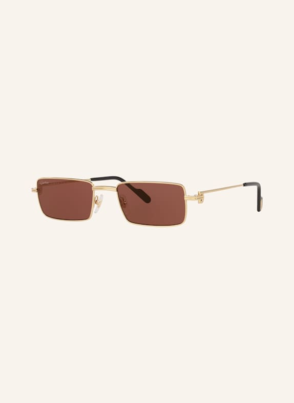Cartier Sonnenbrille 6L001764 2390U1 - GOLD/ BRAUN