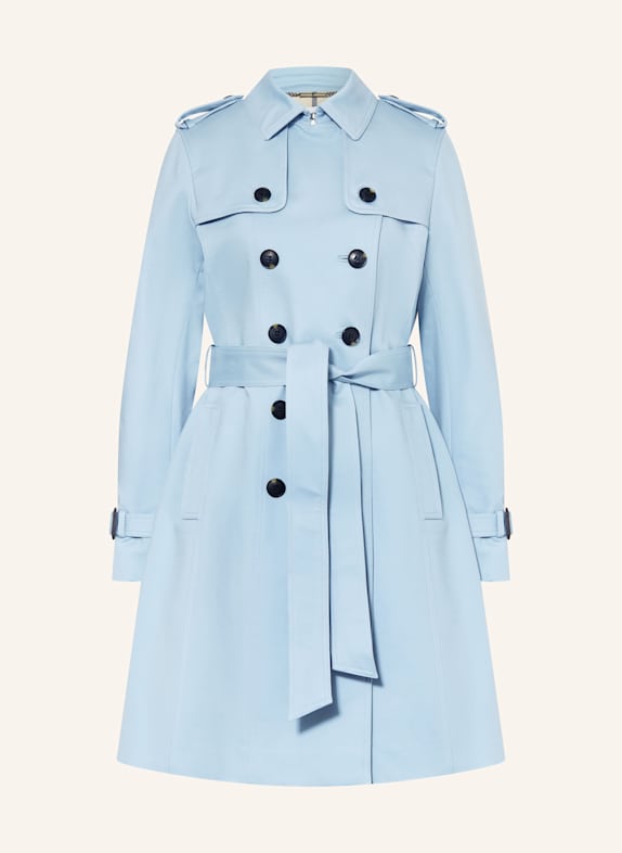 HOBBS Trenchcoat SKYLAR HELLBLAU