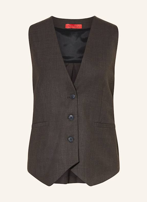 MAX & Co. Blazerweste COLOR SCHWARZ