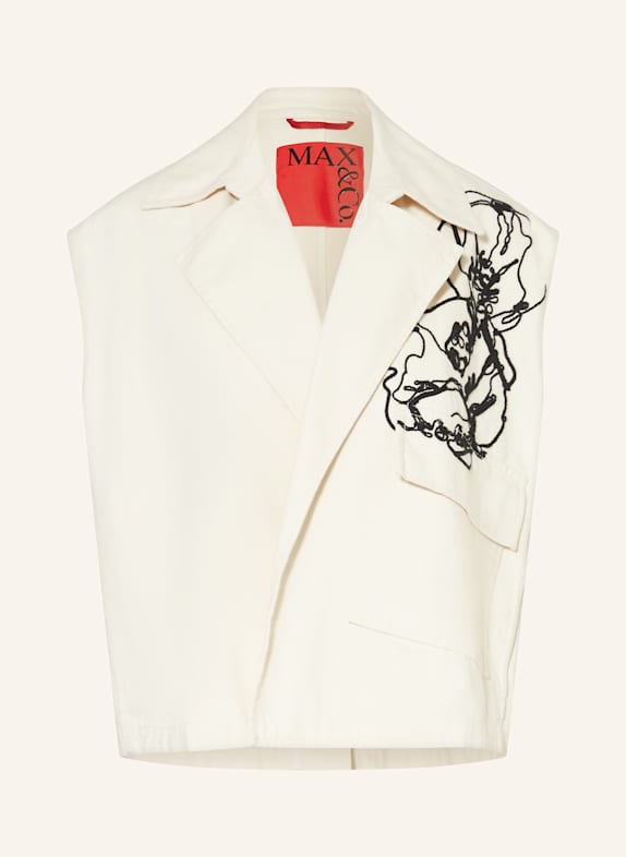 MAX & Co. Jeansweste RADIUM CREME
