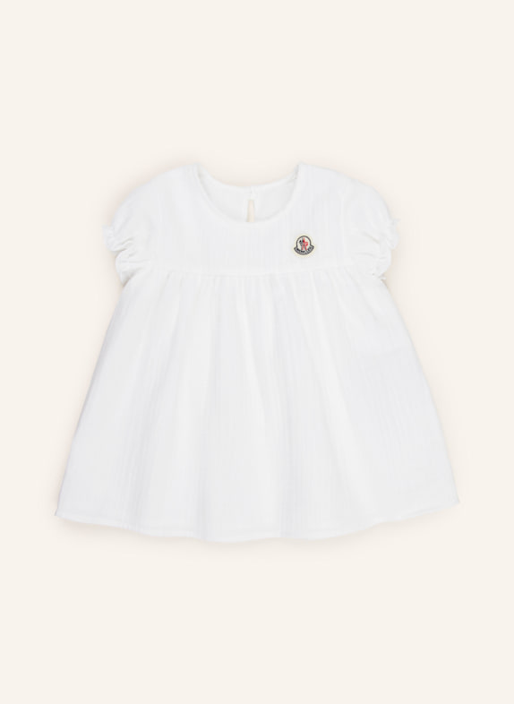 MONCLER enfant Musselinkleid WEISS