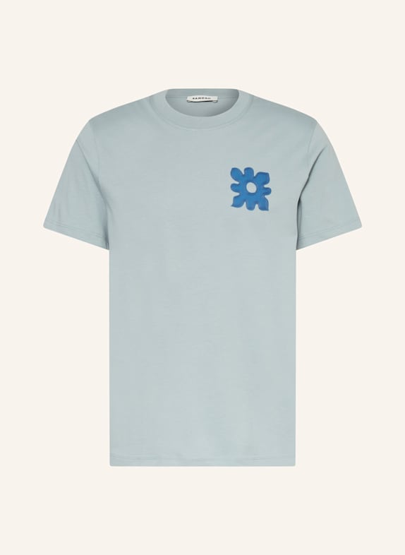 SANDRO T-Shirt HELLBLAU/ BLAU