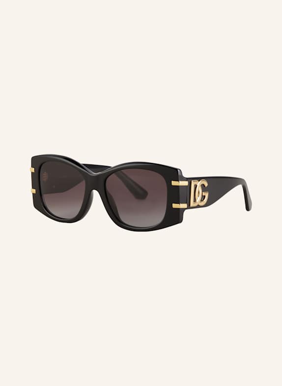 DOLCE & GABBANA Okulary przeciwsłoneczne DG4501 501/8G – CZARNY/ SZARY GRADIENT