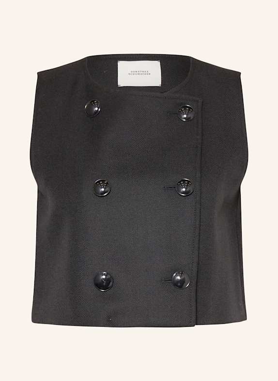 DOROTHEE SCHUMACHER Blazerweste STRIKING COOLNESS SCHWARZ
