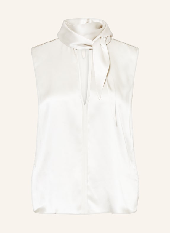 DOROTHEE SCHUMACHER Blusentop SENSE OF SHINE aus Seide WEISS
