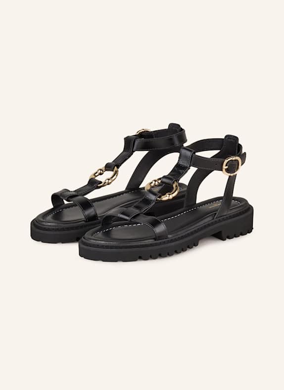 CLAUDIE PIERLOT Sandalen SCHWARZ