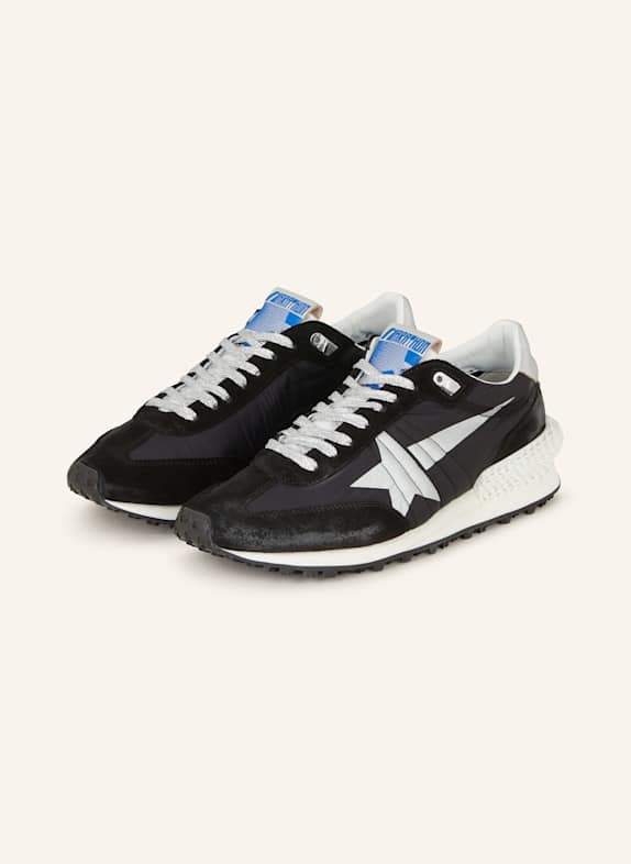GOLDEN GOOSE Sneaker RUNNING MARATHON SCHWARZ/ SILBER